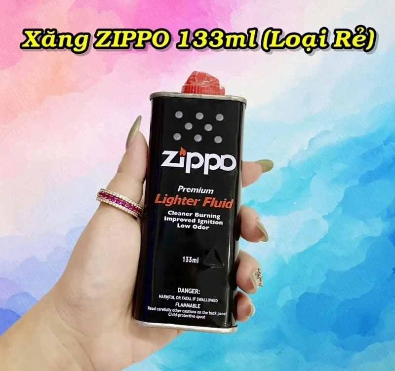 Xăng Zippo 133ml, loại phổ thông giá tốt — ảnh sản phẩm 1
